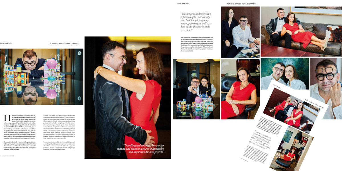 Exclusive Life Magazine en casa con Rodolfo Amieva Jacobson