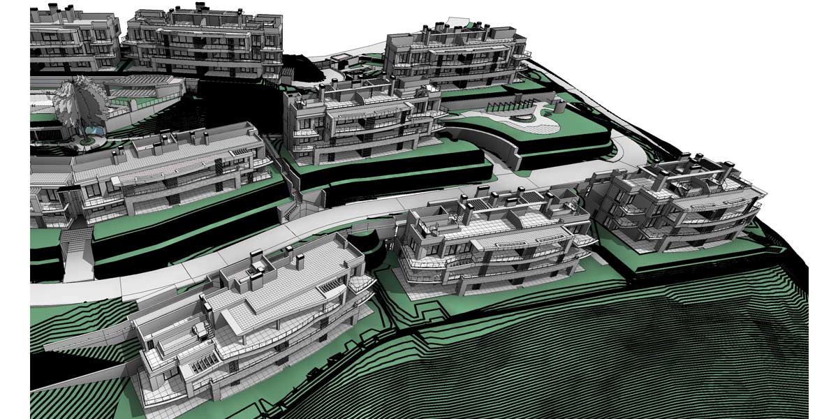 Quercus Real de la Quinta a traves de mediante metodologia BIM. Gonzalez & Jacobson Arquitectura