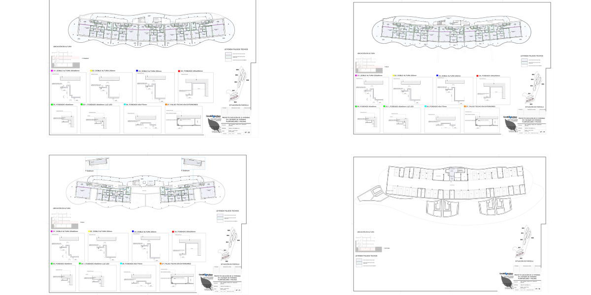 Proyecto basico The View Benahavis. Gonzalez & Jacobson Arquitectura