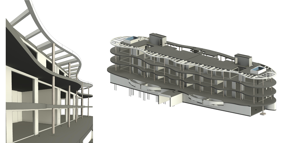 Avances en estructura. Metodología BIM. González & Jacobson Arquitectura