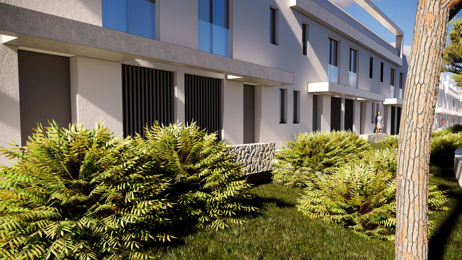 Anteproyecto de 22 adosadas en El Chaparral Mijas, Arquitectos en Málaga 1