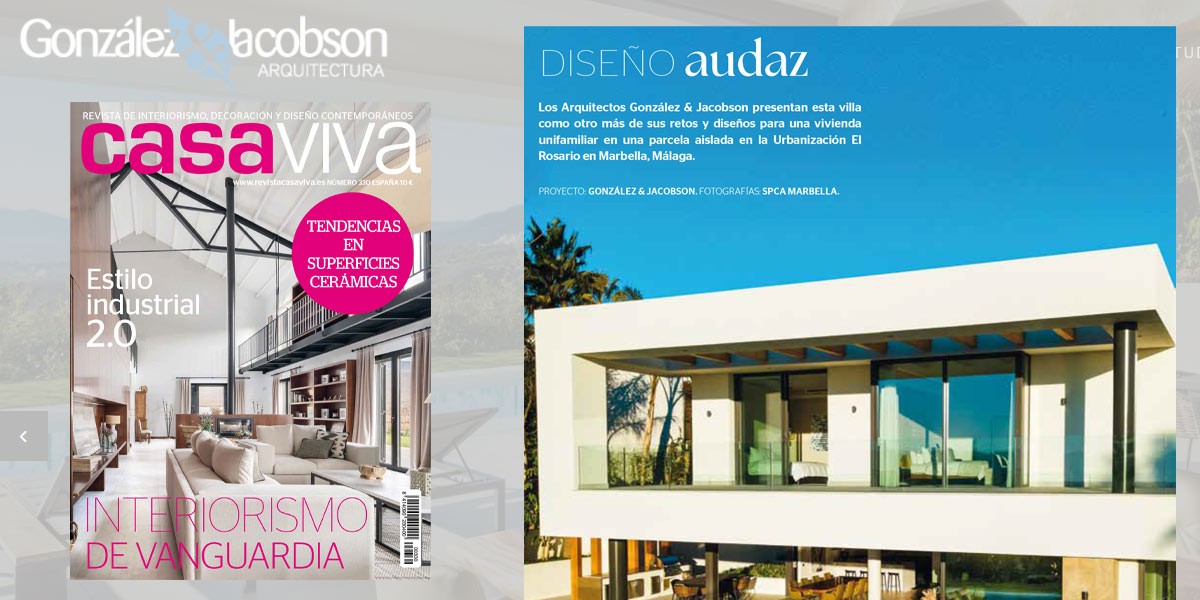 González & Jacobson Arquitectura en CASA VIVA
