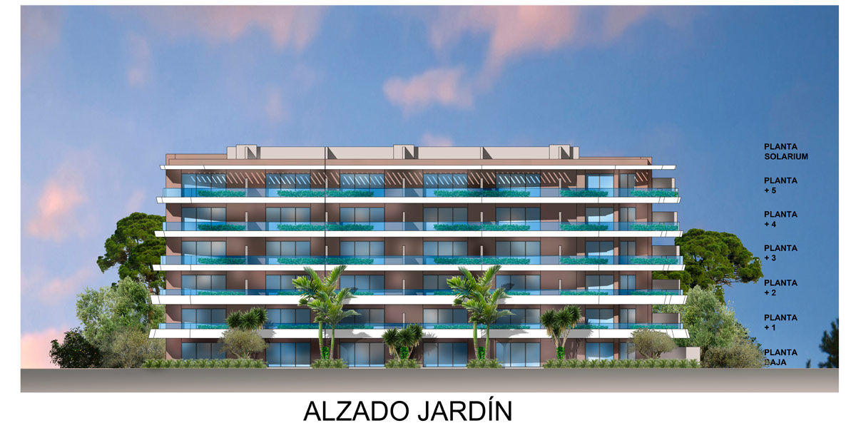 Anteproyecto conjunto residencial en Benalmádena