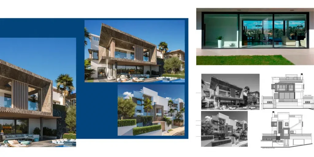Memoria de calidades para 7 villas de lujo en Marbella