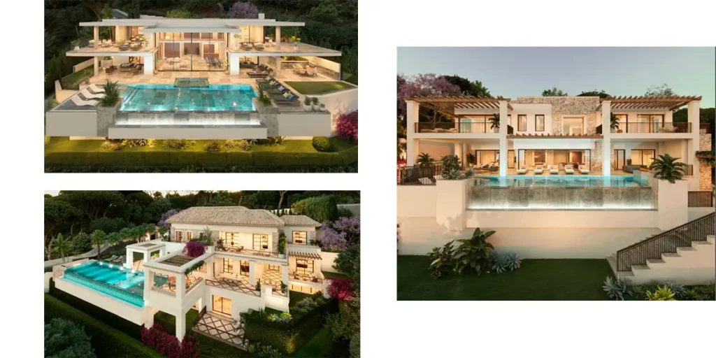 Arquitectura de lujo en la Costa del Sol