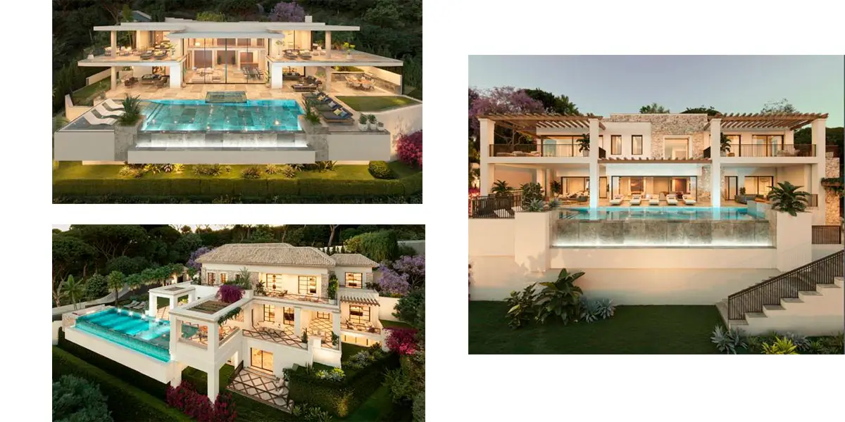 Arquitectura de lujo en la Costa del Sol