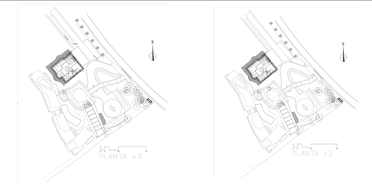 Concepto de diseño para campo de golf en marbella