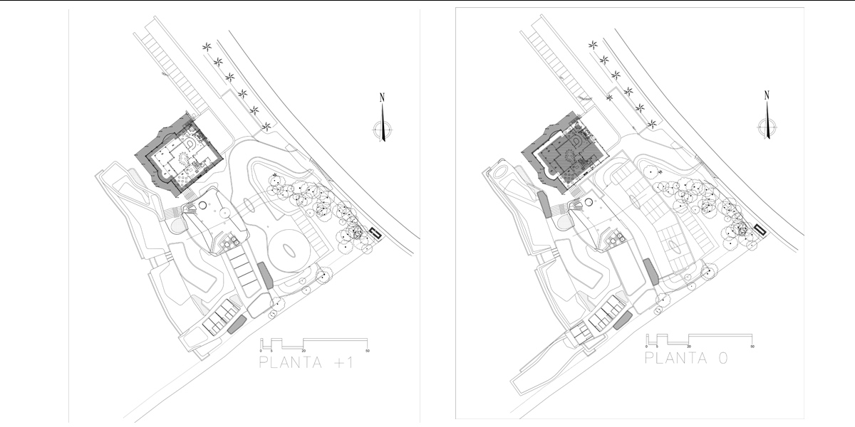 Concepto de diseño para campo de golf en marbella