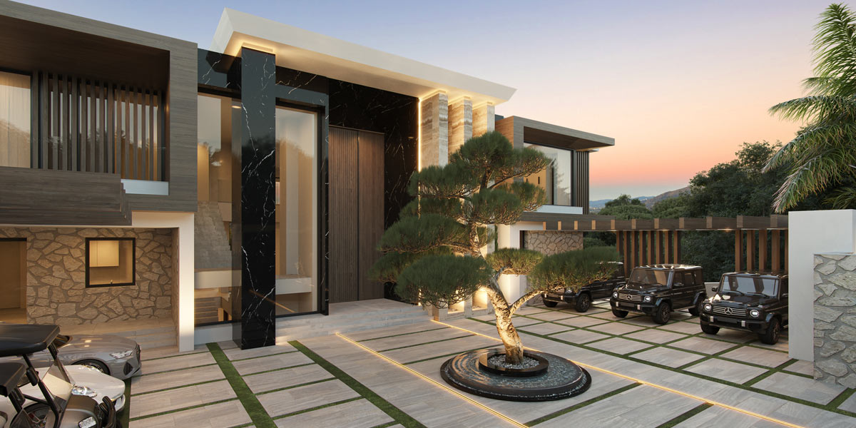 Diseño para villa de lujo en La Zagaleta