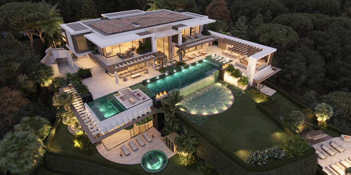 Diseño para villa de lujo en La Zagaleta