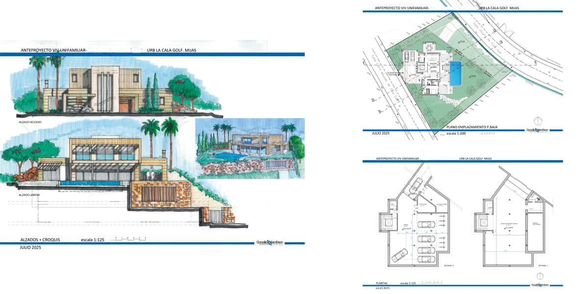 Proyecto villa en La Cala de Golf Mijas