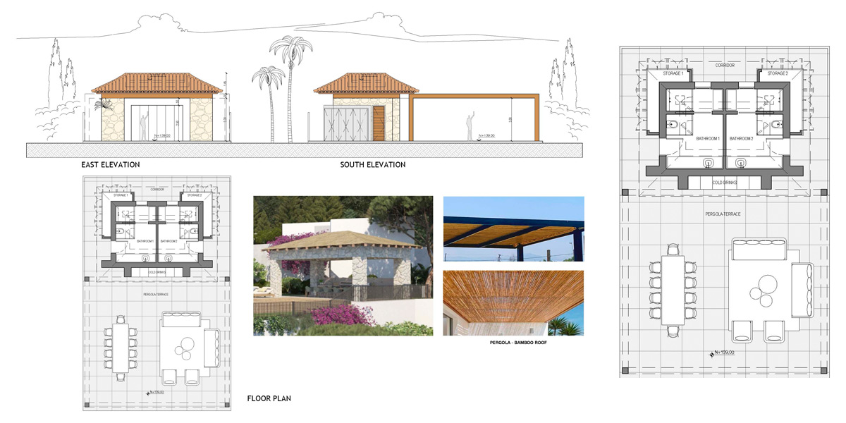 Zona deportiva para villa de lujo en Benahavís